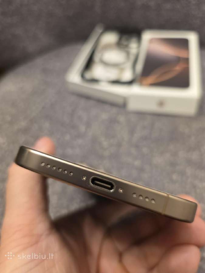 Apple iPhone 16 pro max 256gb - nuotraukos Nr. 6