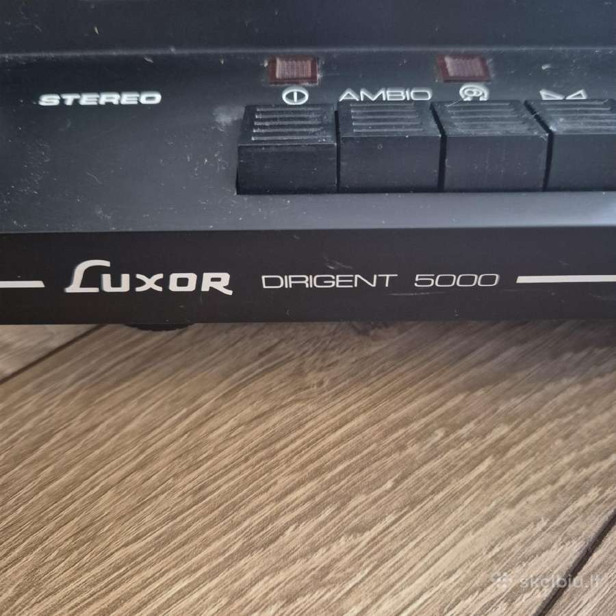 Luxor dirigent 5000 vintazinis centras patefonas - nuotraukos Nr. 3