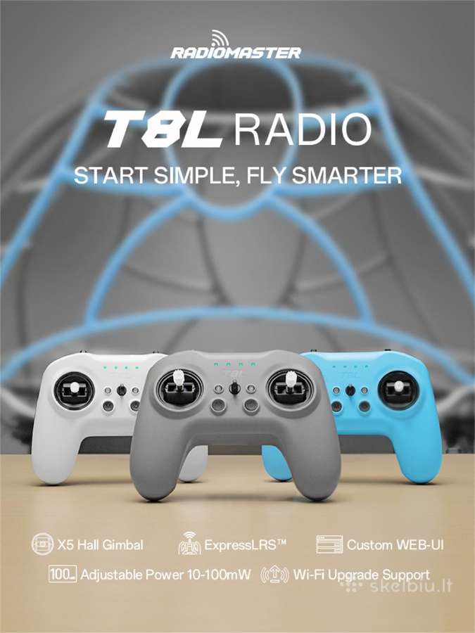 Nauji Radiomaster T8l Elrs valdymo pultai - nuotraukos Nr. 11