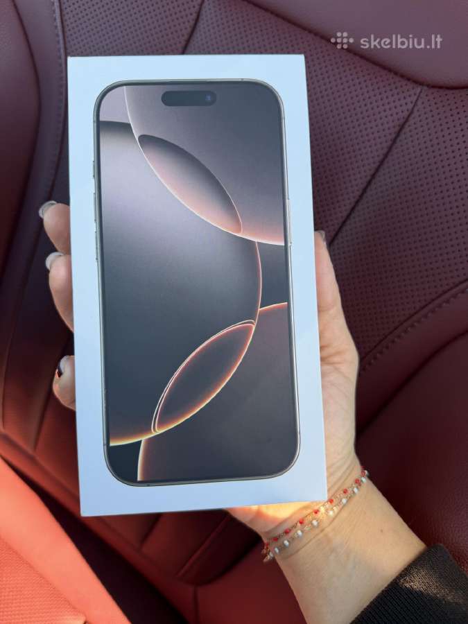 Puikios kokybės iPhone 16 Pro 128gb - nuotraukos Nr. 5