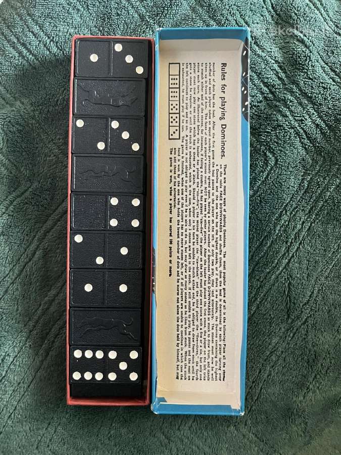 Domino pagaminti Anglijoje 1950-60m - nuotraukos Nr. 3