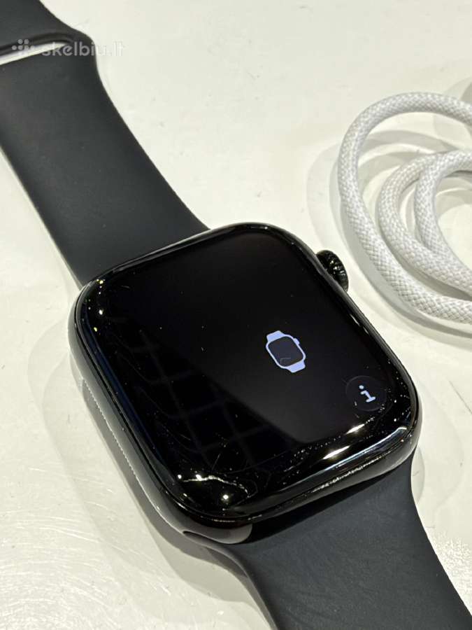 Apple Watch Series 10 GPS 42mm Jet Black Aluminium - nuotraukos Nr. 2
