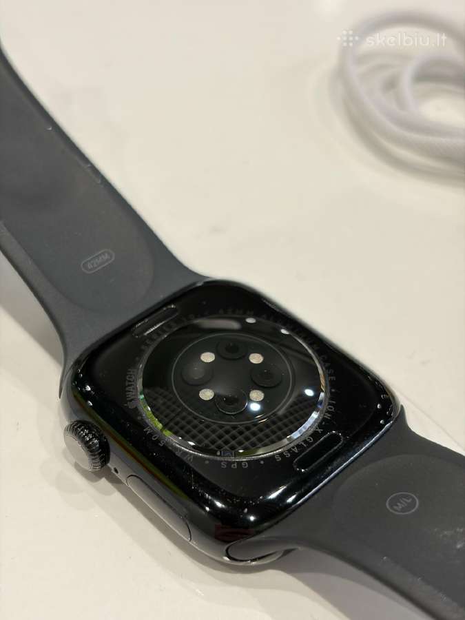 Apple Watch Series 10 GPS 42mm Jet Black Aluminium - nuotraukos Nr. 4