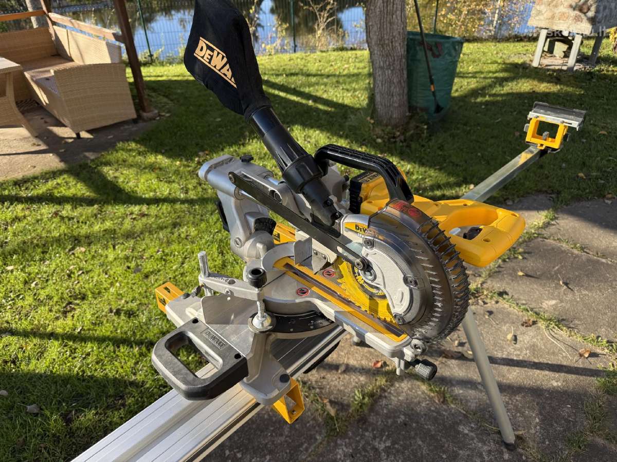 Dewalt skersinio pjovimo stakles Dcs365 18v - nuotraukos Nr. 2
