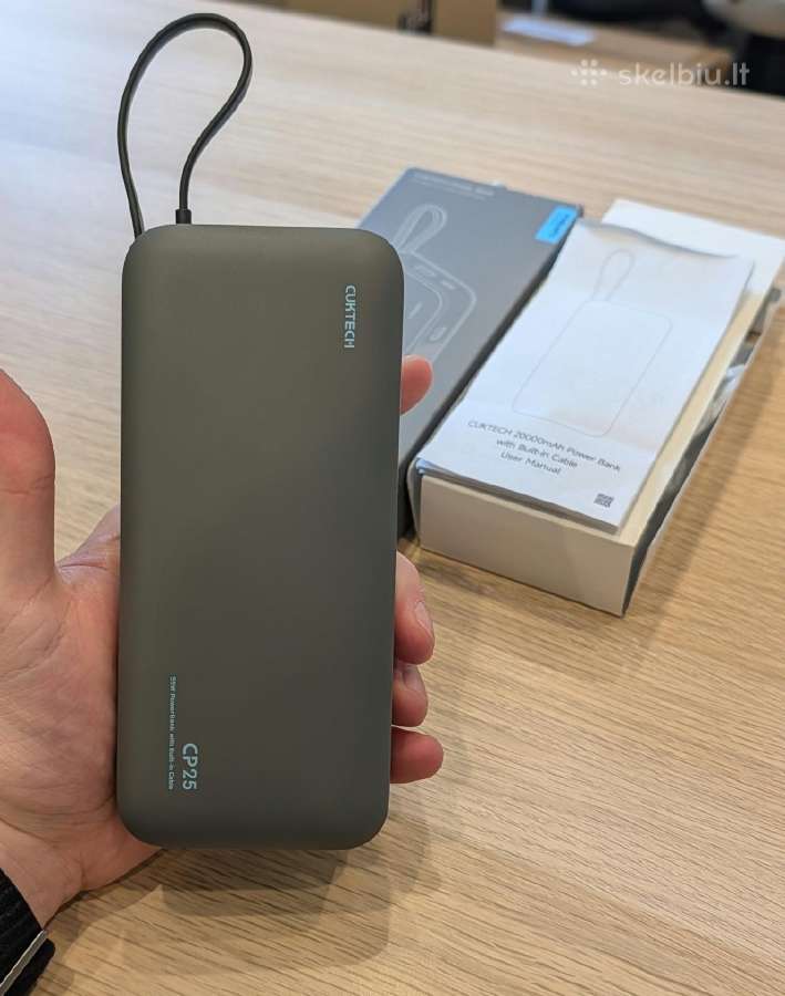 Cuktech Cp25 20000mah 55w Power Bank - nuotraukos Nr. 8