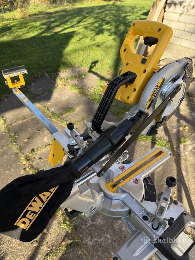 Dewalt skersinio pjovimo stakles Dcs365 18v - nuotraukos Nr. 4