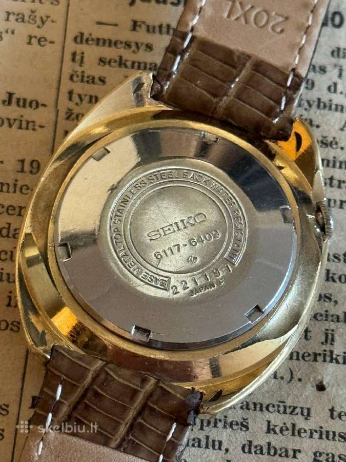 Seiko World Time laikrodis - nuotraukos Nr. 6