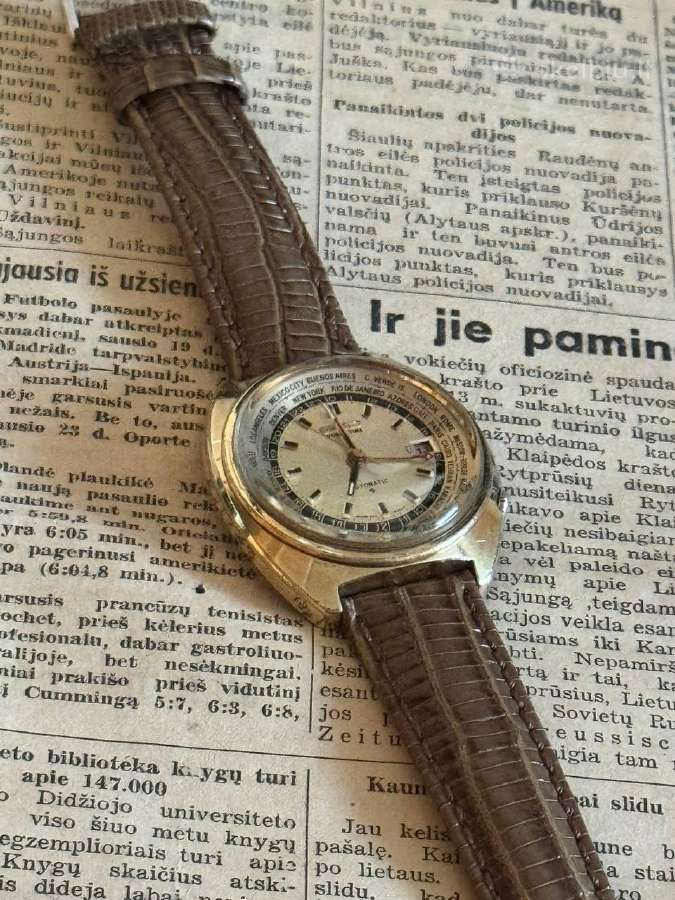 Seiko World Time laikrodis - nuotraukos Nr. 9