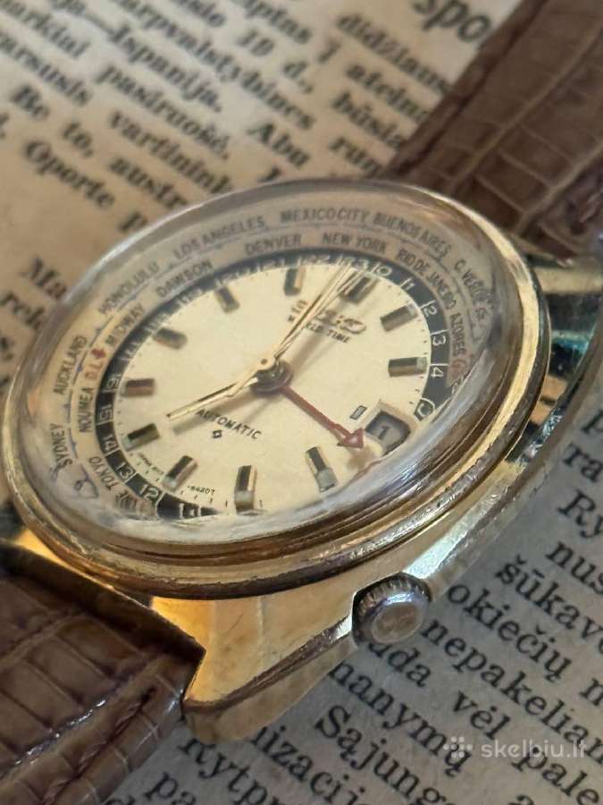 Seiko World Time laikrodis - nuotraukos Nr. 15