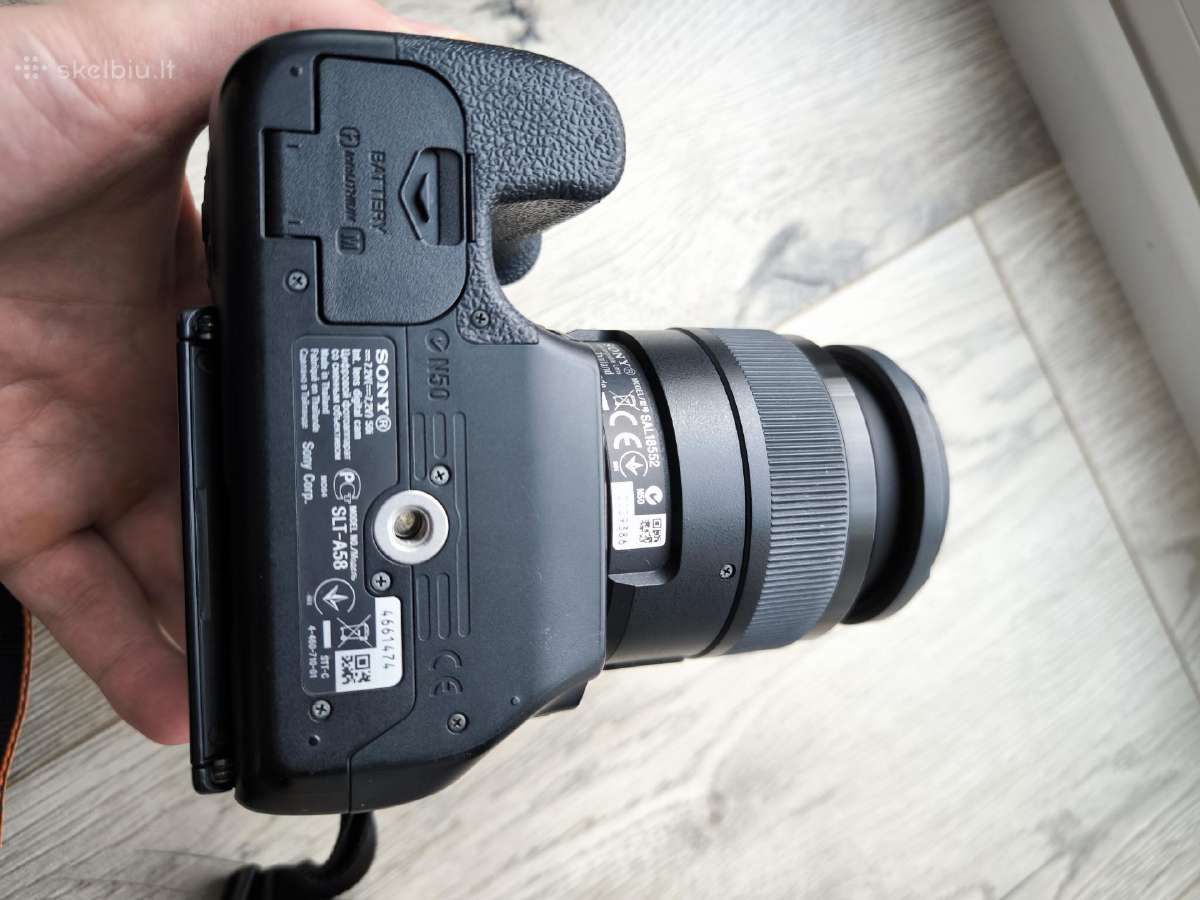 Sony A58 + 2 objektyvai - nuotraukos Nr. 5