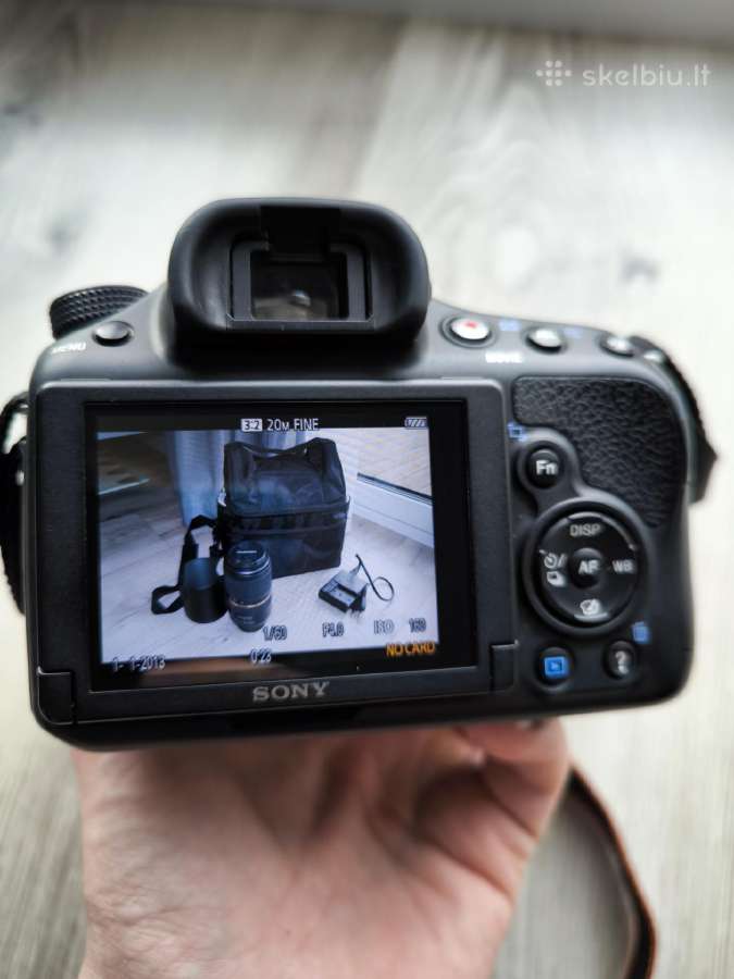 Sony A58 + 2 objektyvai - nuotraukos Nr. 7