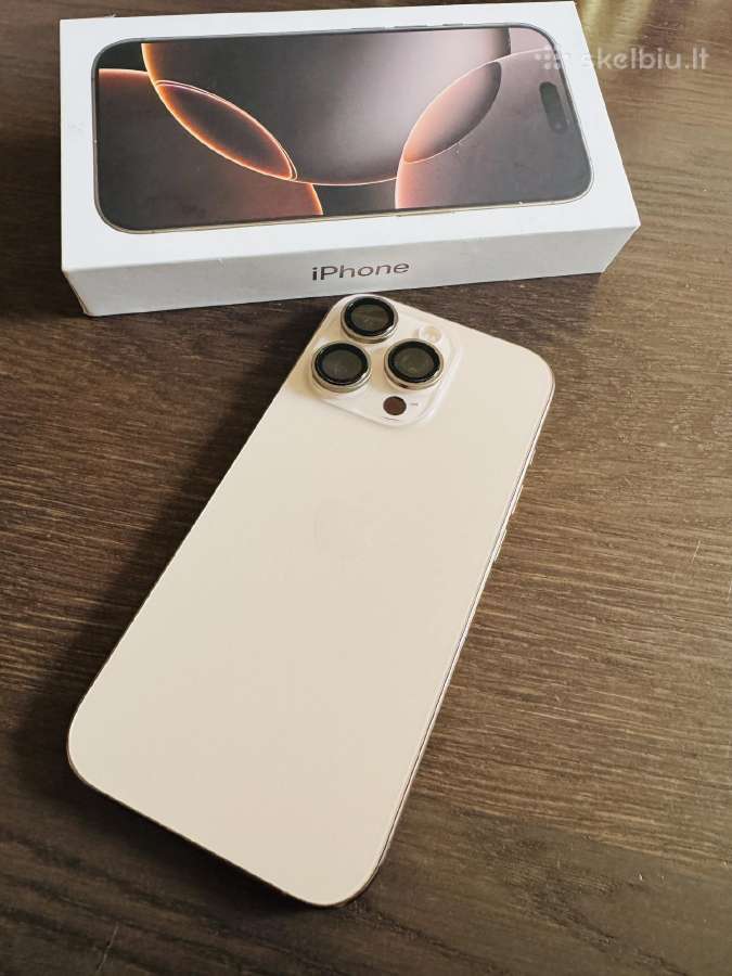 iPhone 16 Pro 128gb ,labai gerame stovyje - nuotraukos Nr. 4