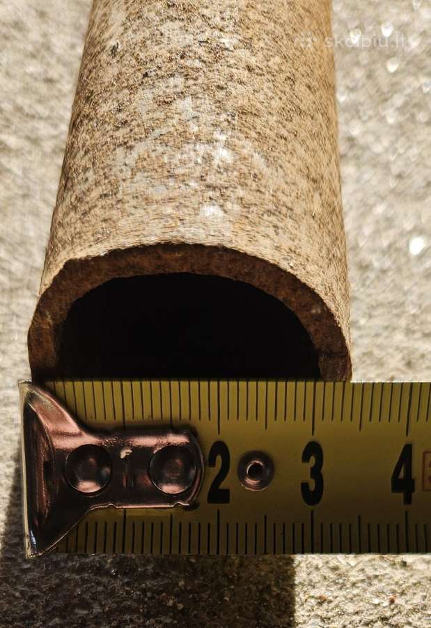 Vamzdis D3,5cm., ilgis-1,85m., storis-3mm - nuotraukos Nr. 2
