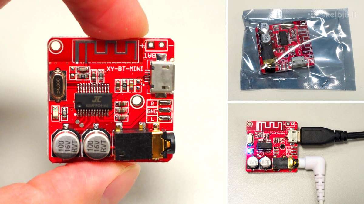 Bluetooth modulis Bt-mini Pcb - nuotraukos Nr. 4