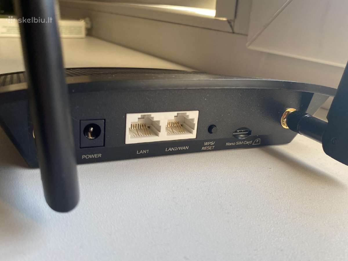 300mbps Atrištas maršrutizatorius Tl-mr100 - nuotraukos Nr. 3