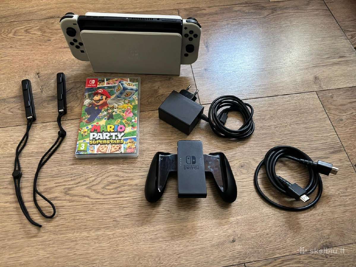 Parduodu Nintendo Switch Oled labai geros būklės - nuotraukos Nr. 2