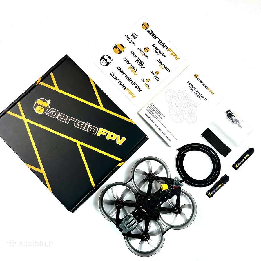 Nauji dronai Darwinfpv Cineape 25 Cinewhoop - nuotraukos Nr. 10