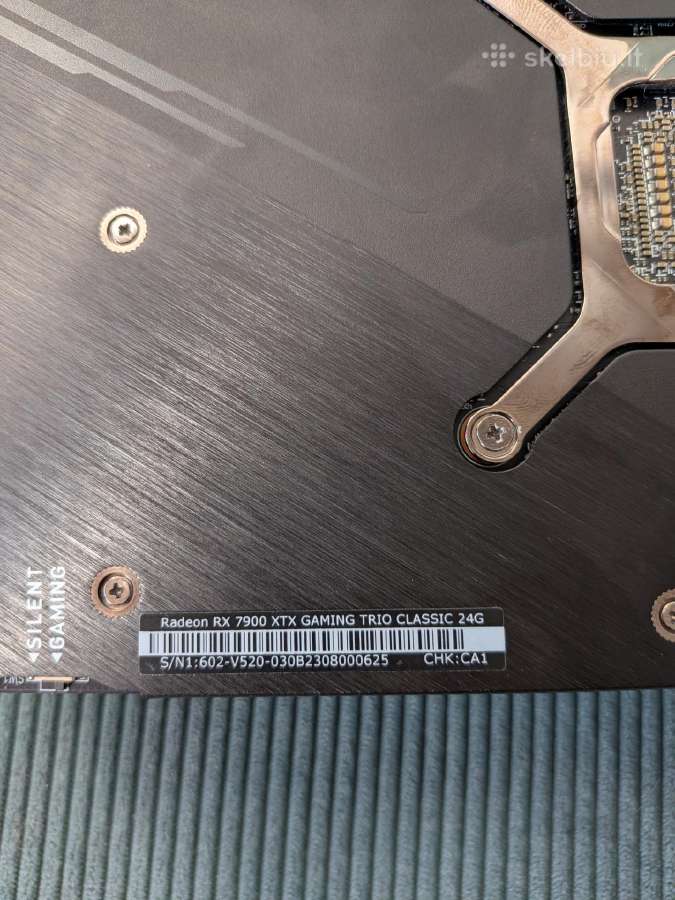 Msi Radeon Rx 7900 Xtx Gaming X Trio 24gb Gddr6 - nuotraukos Nr. 4