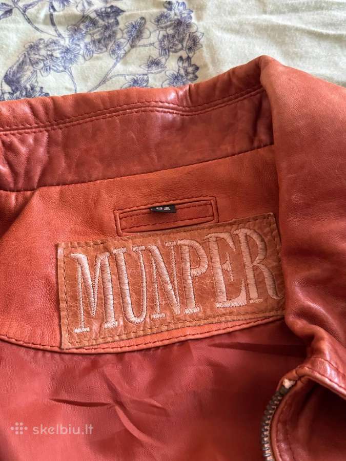 Munper odinė striukė - nuotraukos Nr. 4