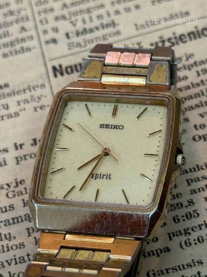 Seiko Spirit laikrodis - nuotraukos Nr. 3