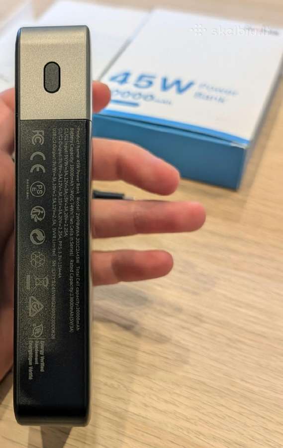 Nobis 20000mah 45w Power Bank - nuotraukos Nr. 6