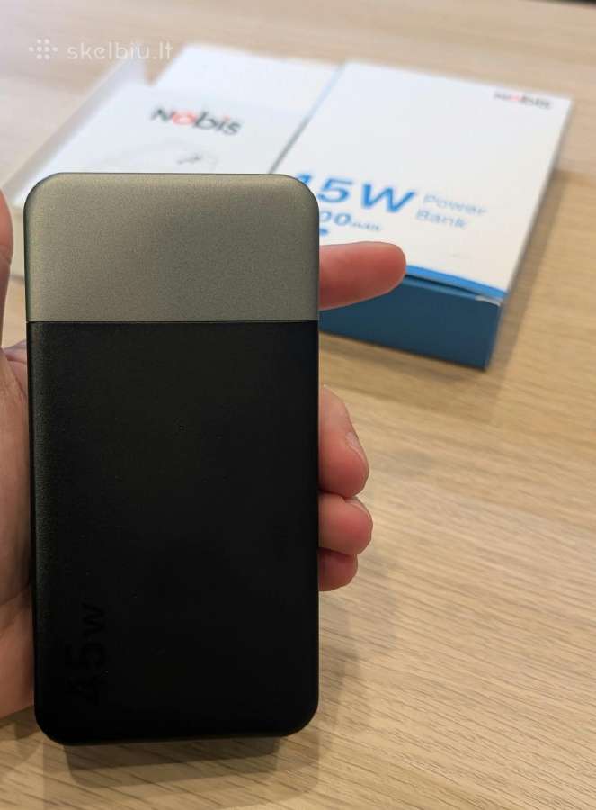 Nobis 20000mah 45w Power Bank - nuotraukos Nr. 7
