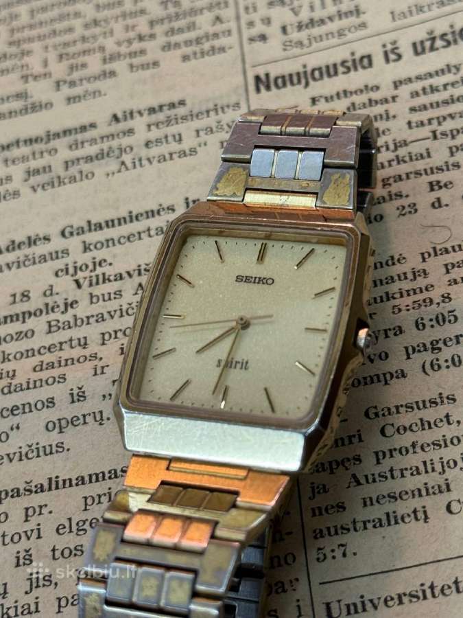 Seiko Spirit laikrodis - nuotraukos Nr. 12