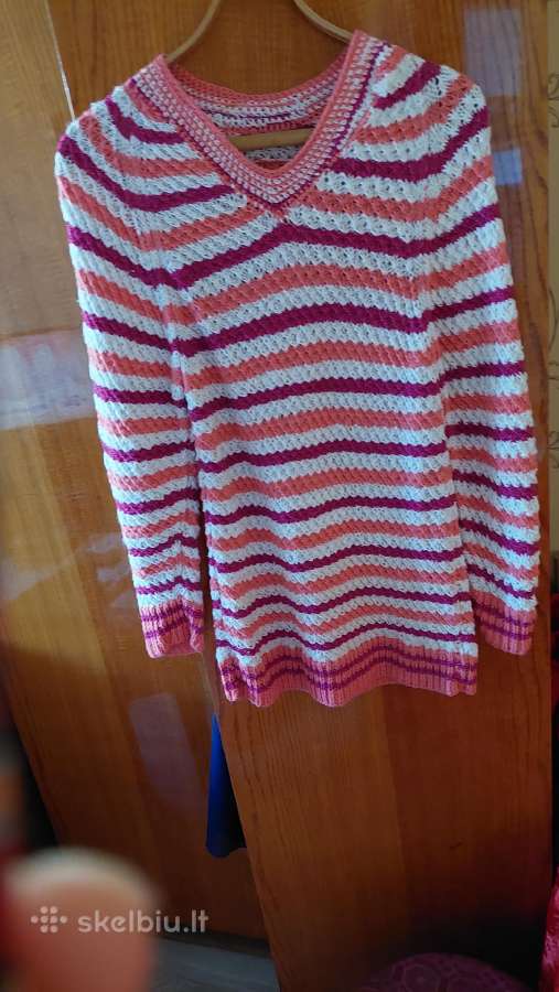 Moteriškos megztas megztinis - nuotraukos Nr. 4
