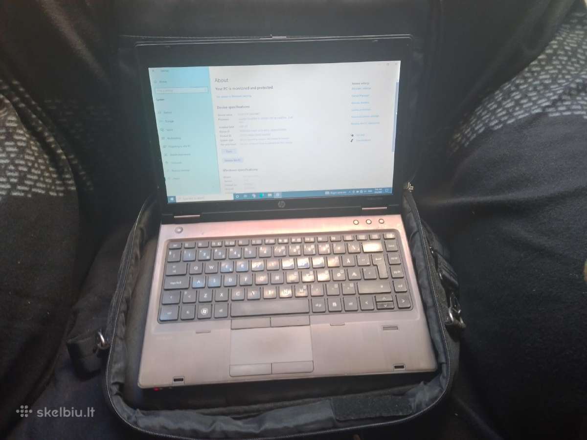 Hp Probook 6360b Win10 Pro su dėklu - nuotraukos Nr. 5