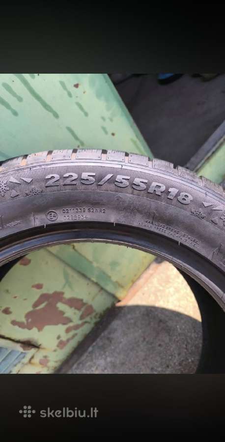 Parduodu M+s 225/55r18 ,7-8mmklaipėda - nuotraukos Nr. 8
