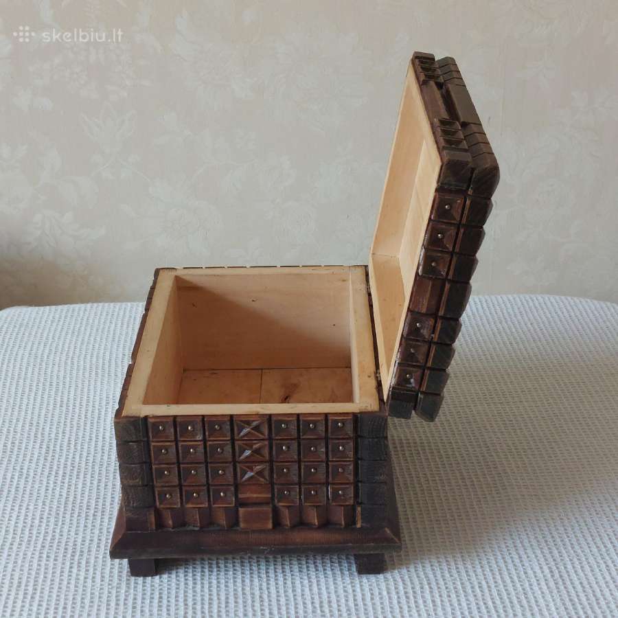 Mėdinė vintažinė dėžutė - nuotraukos Nr. 8