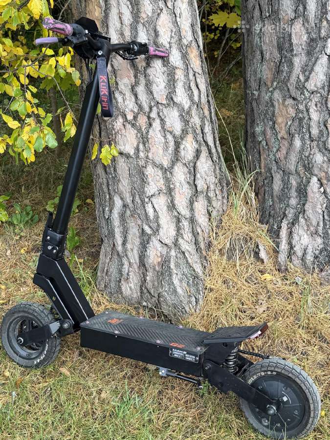 Parduodamas Kukirin elektrinis paspirtukas. - nuotraukos Nr. 7