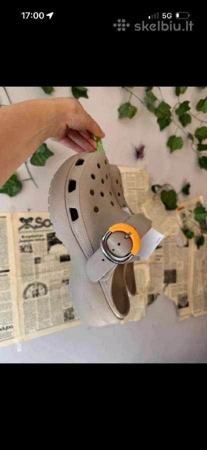 Crocs moteriški buckle clog nauji - nuotraukos Nr. 2