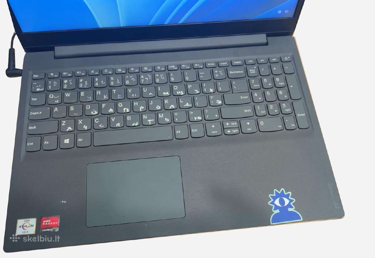 Lenovo V15-ada 15,6"/athlon Gold 3150u/12gb RAM - nuotraukos Nr. 4