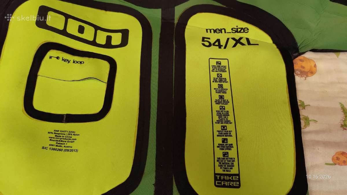 Sausas hidrokostiumas Ion Fuse Drysuit (XL dydis) - nuotraukos Nr. 3