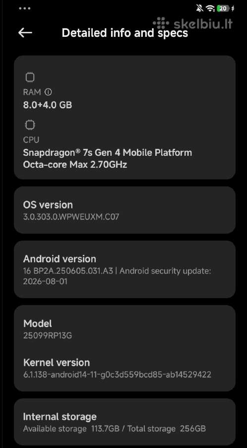 Redmi Pad 2 Pro 8/256 GB – planšetė - nuotraukos Nr. 3