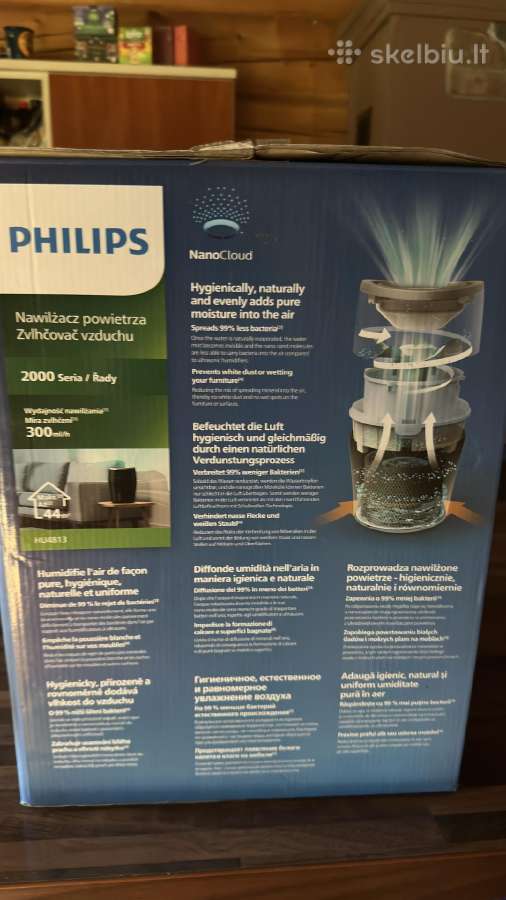 Oro drėkintuvas, Philips, beveik naujas. - nuotraukos Nr. 5