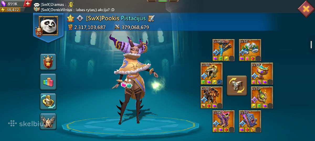 Lords mobile žaidimo account - nuotraukos Nr. 3
