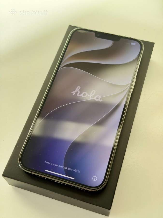 iPhone 13 Pro Max 256gb Graphite (+apple watch) - nuotraukos Nr. 4