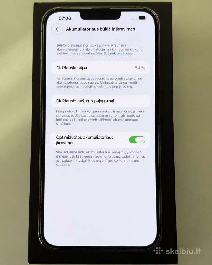 iPhone 13 Pro Max 256gb Graphite (+apple watch) - nuotraukos Nr. 11