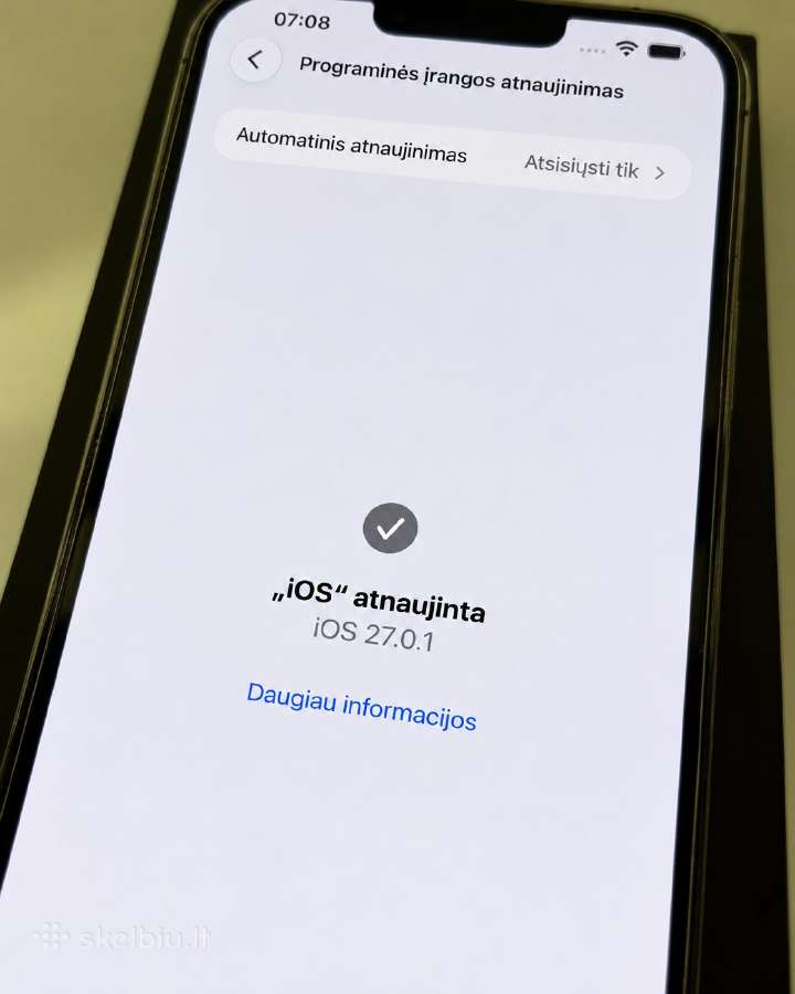 iPhone 13 Pro Max 256gb Graphite (+apple watch) - nuotraukos Nr. 13