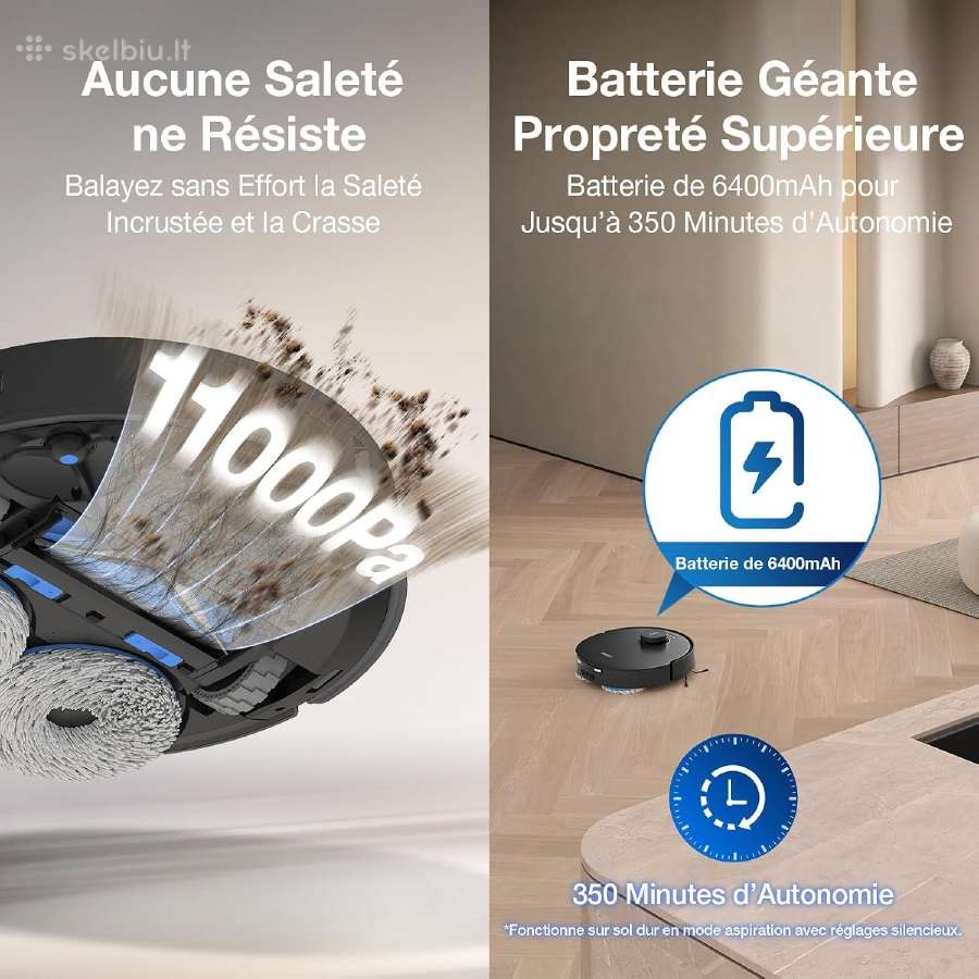 Ecovacs T30s Pro Omni robotas siurblys - nuotraukos Nr. 3