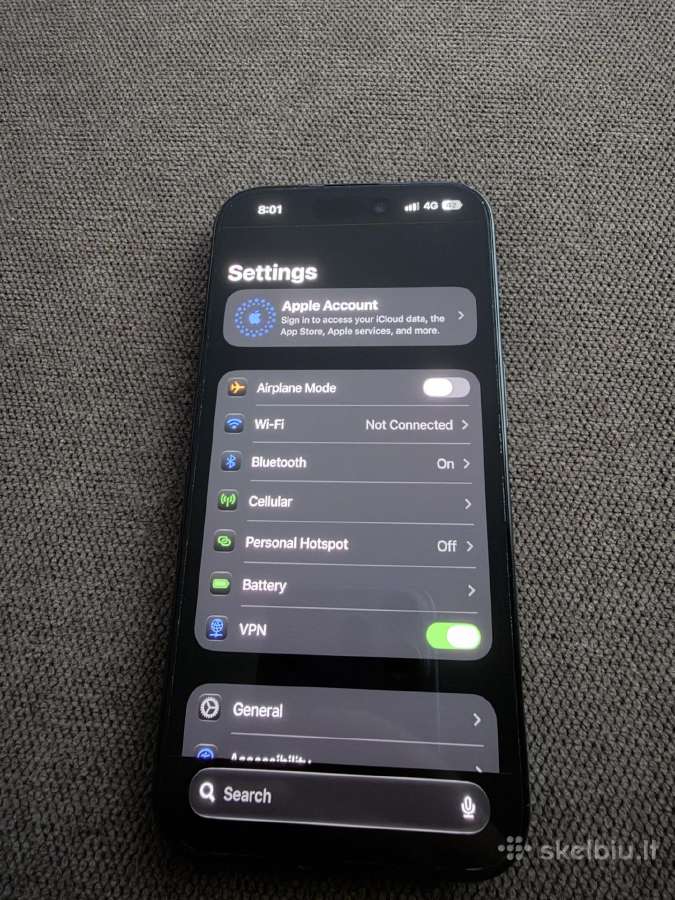 iPhone 15 Pro 256gb - nuotraukos Nr. 2