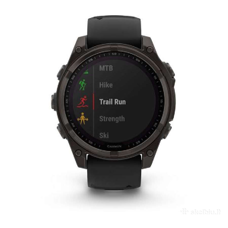 Garmin Smart Watch Fenix 8 51mm Slate Gray.steel - nuotraukos Nr. 2