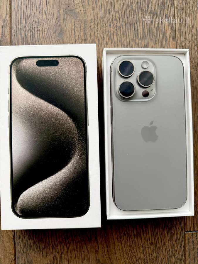 Apple iPhone 15 Pro 256 GB - nuotraukos Nr. 2