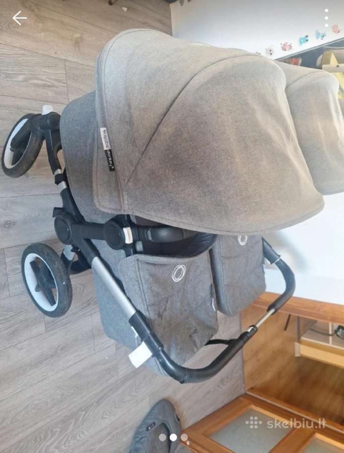 Vežimėlis dvinukams - nuotraukos Nr. 2