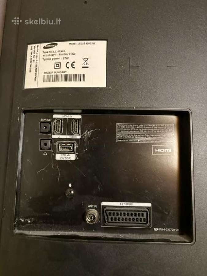 TV Samsung - nuotraukos Nr. 2