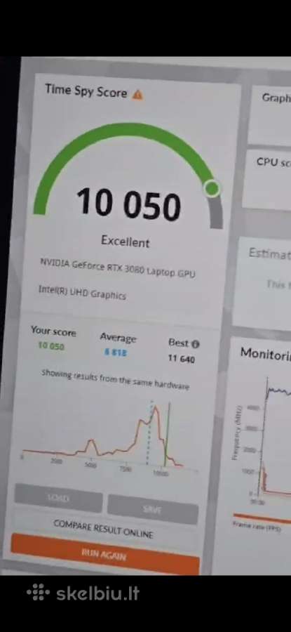 Lenovo Thinkpad X1 Extr G4 I9 4tb 64gb Rtx3080 - nuotraukos Nr. 8