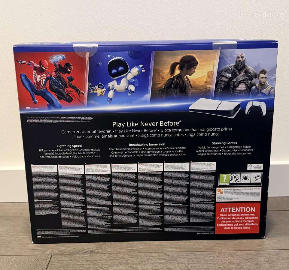Sony Playstation 5 Slim Digital 825gb – Naujas - nuotraukos Nr. 2