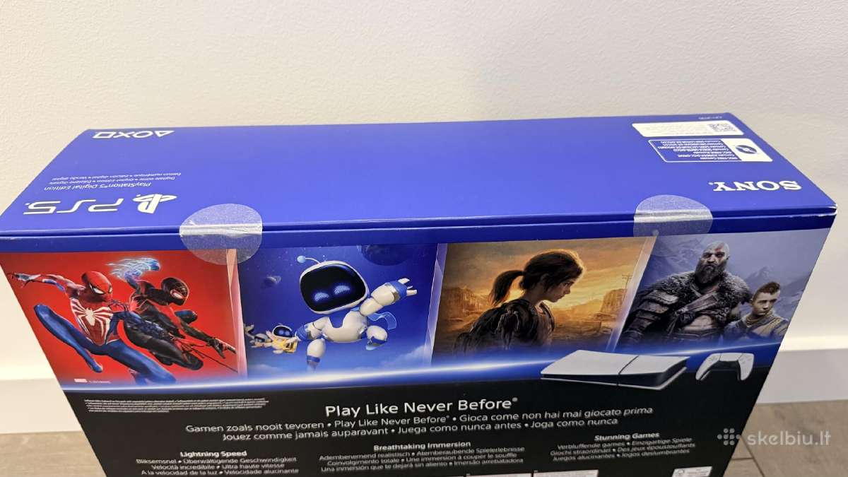 Sony Playstation 5 Slim Digital 825gb – Naujas - nuotraukos Nr. 3